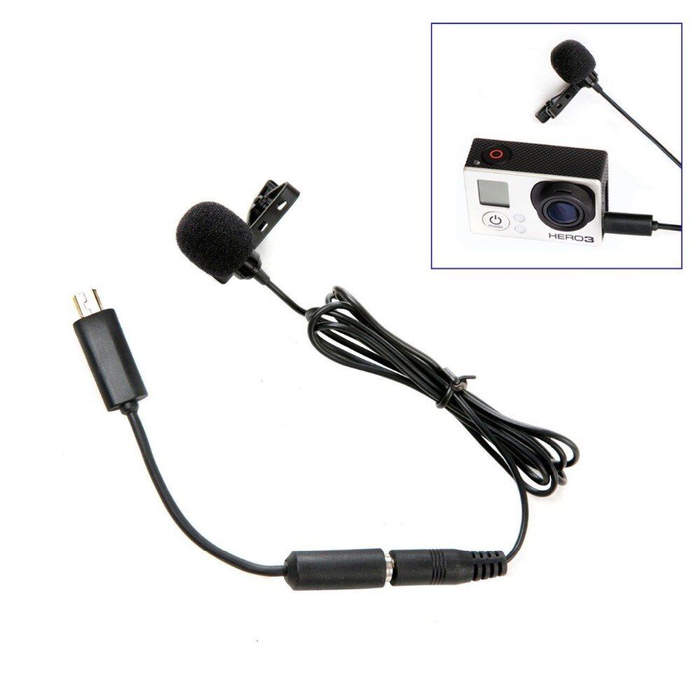 Microphone externe Boya LM20 Pro pince clip 3,5 mm