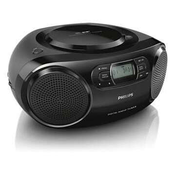 Philips AZB500 Black Portable CD Player
