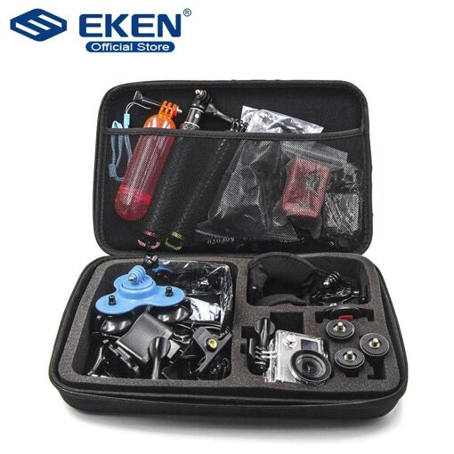 Étui de rangement étanche Onelook en EVA de grande taille pour GoPro Hero 5/3+ / SJCAM SJ4000 et accessoires caméras d'action