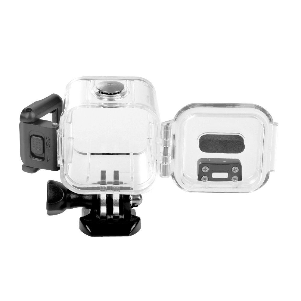 Onelook Waterproof Case for GoPro Hero 5/4 Session (45M Depth, Clear Back)