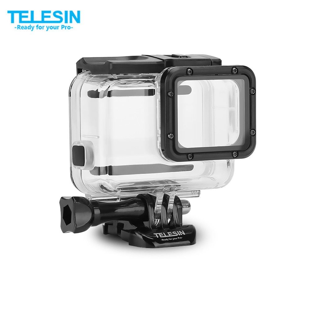 TELESIN 45M Waterproof Case + Touch Housing for GoPro Hero 5/6/7 Black