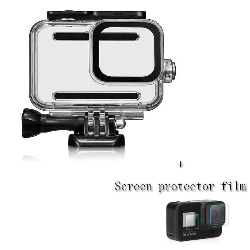 Étui de plongée Onelook Sport Action Hero 8 (Noir) avec protecteur d'écran