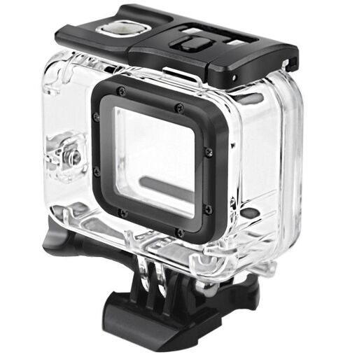 Onelook Waterproof Case for GoPro HERO (2018/7/6), Black, 45m Diving, Action Camera Accessory