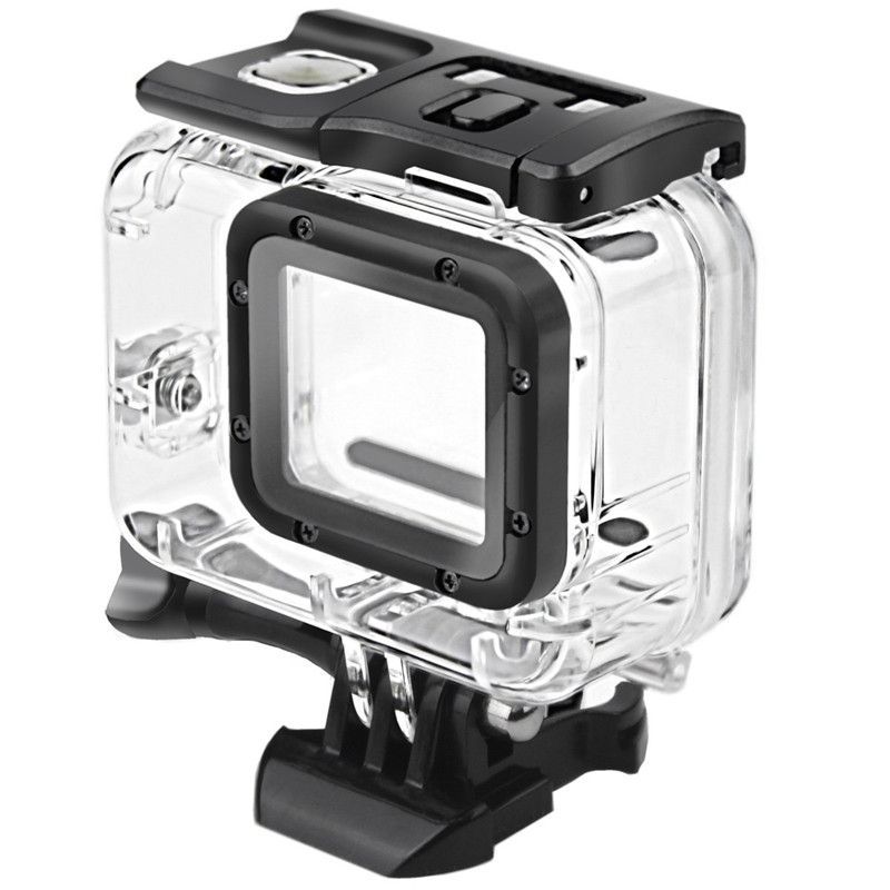 Étui étanche Onelook pour GoPro HERO (2018/7/6), Noir, Plongée jusqu'à 45m, Accessoire caméra d'action