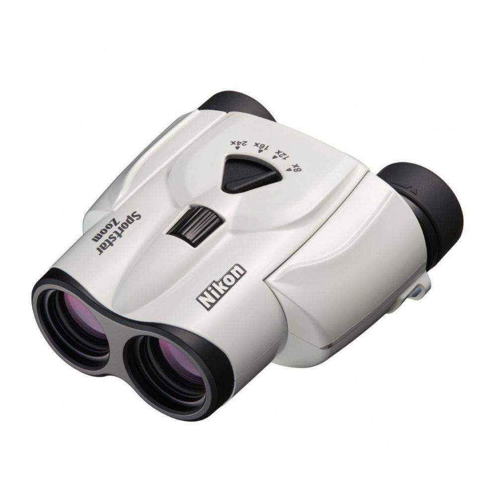 Nikon Sportstar Zoom 8-24x25 Binoculars, White