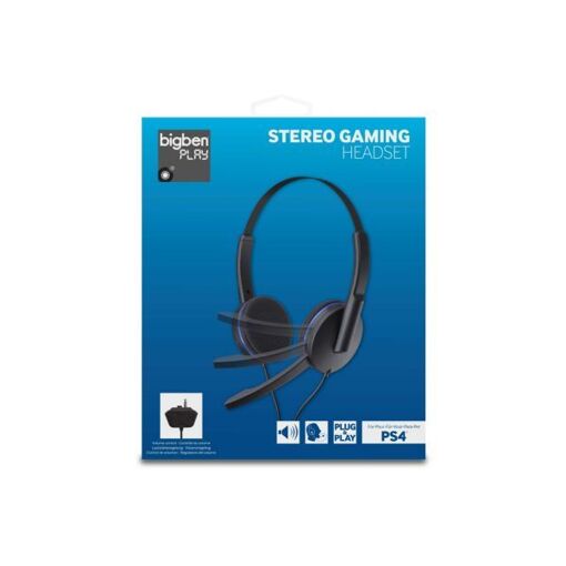 Auriculares de juego estéreo Bigben para PS4