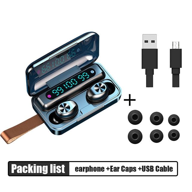 Enjoysuper BTH F9 5 Wireless Bluetooth Earbuds