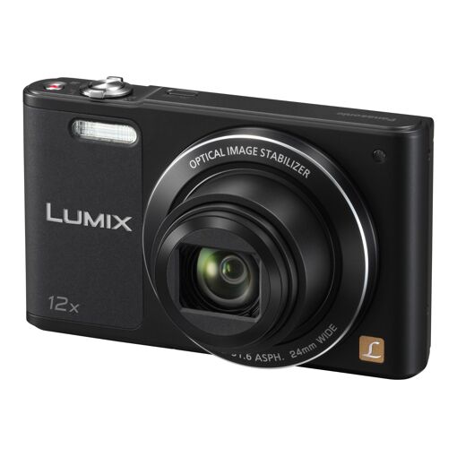 Cámara digital compacta Panasonic Lumix DMC-SZ10 - 16 MP - 720p - Zoom óptico 12x - Wi-Fi - Negro