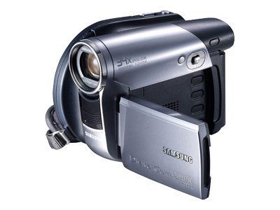 Samsung VP-DC171 Camcorder - 800KP - 34x Optical Zoom - DVD - Silver