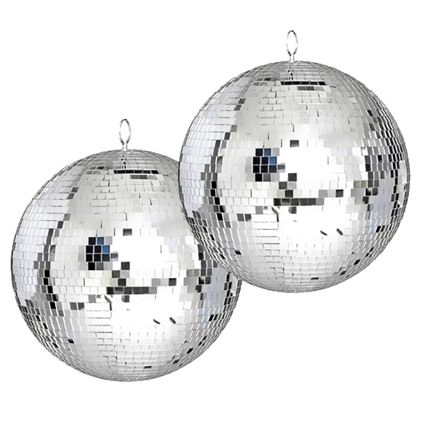 Iluminación DJ Ibiza Light - 2 Bolas Facetadas Grandes de 50 cm