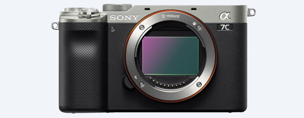 Sony a7C ILCE-7C - Full Frame Digital Camera - Mirrorless - 24.2 MP - Full Frame - 4K/30p - Body Only - Wi-Fi, NFC, Bluetooth - Silver