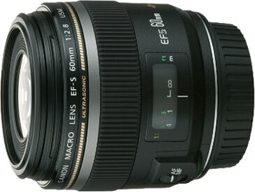Canon EF-S 60mm f/2.8 Macro USM SLR Lens (Black)