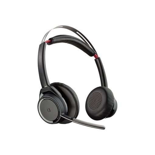 Auricular Poly Plantronics Voyager Focus UC B825-M Bluetooth sobre oreja con cancelación activa de ruido