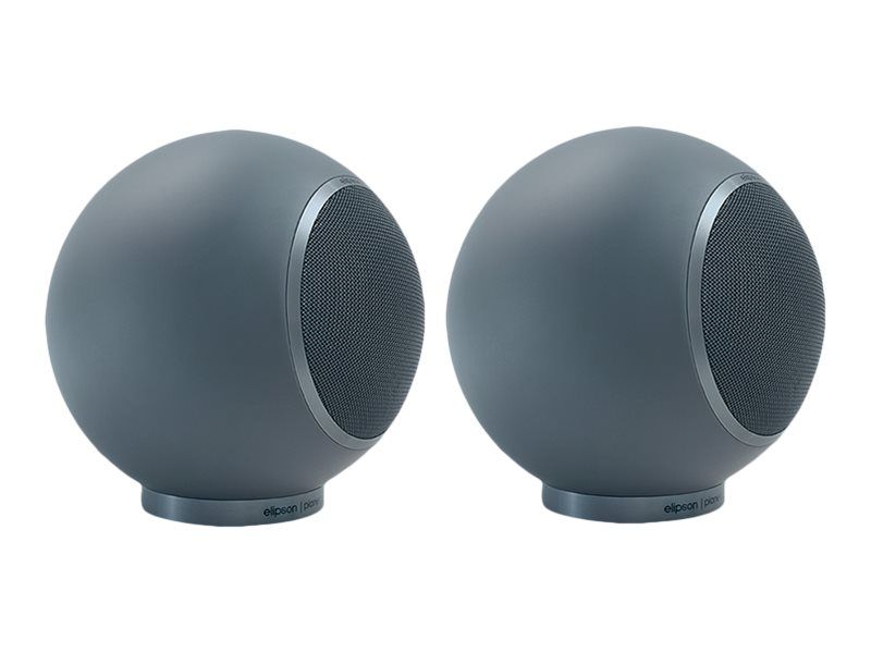 Elipson Planet L Shelf Speakers - 2-Way Coaxial - Neptune Stone