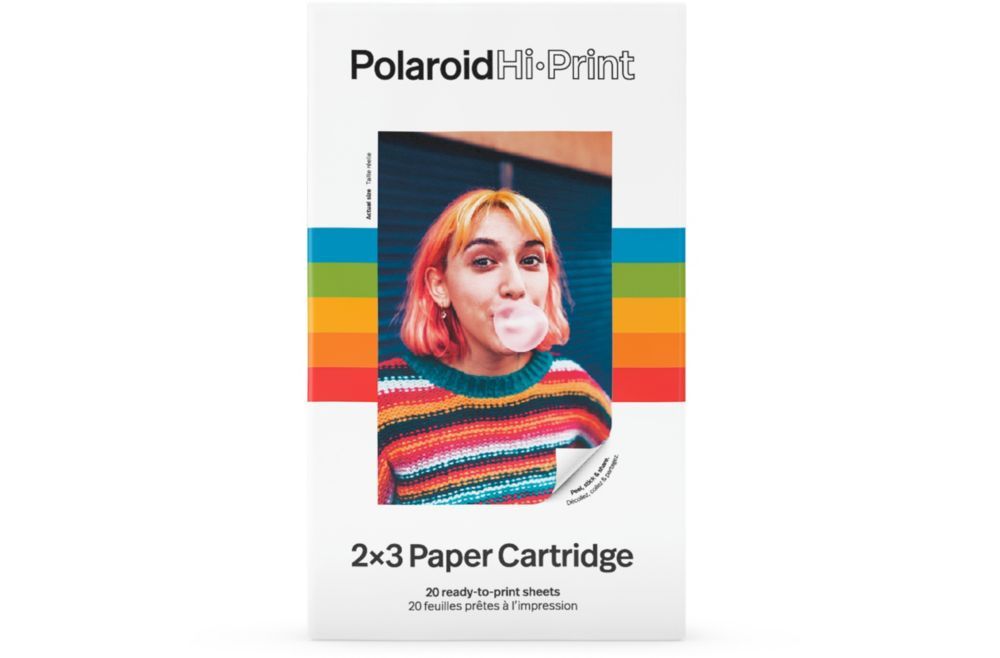 Papel foto instantáneo Polaroid, 20 hojas para Hi-print