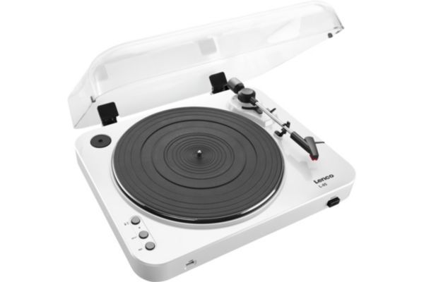 Lenco Platinum Vinyl Turntable L85 White
