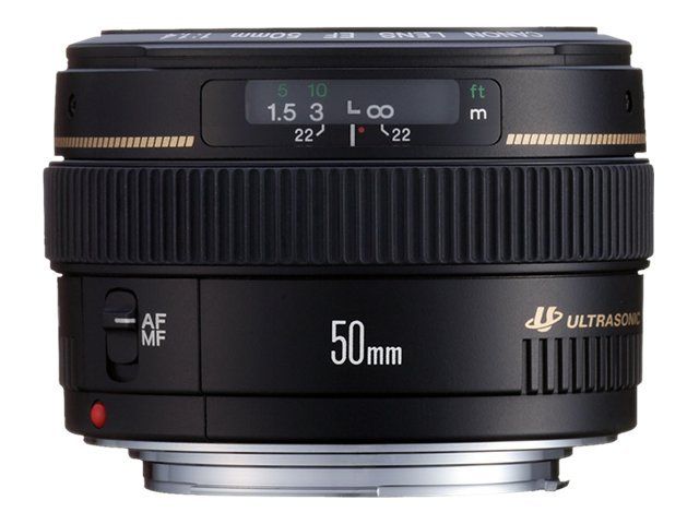 Canon EF 50mm f/1.4 USM Lens - Canon EF Mount