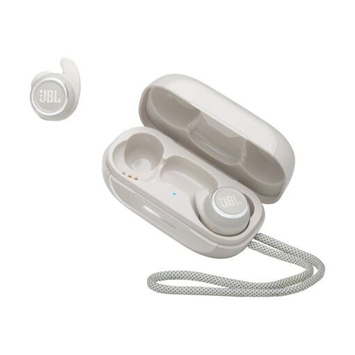 JBL Reflect Mini NC - Active Noise Cancelling Wireless Earbuds - White