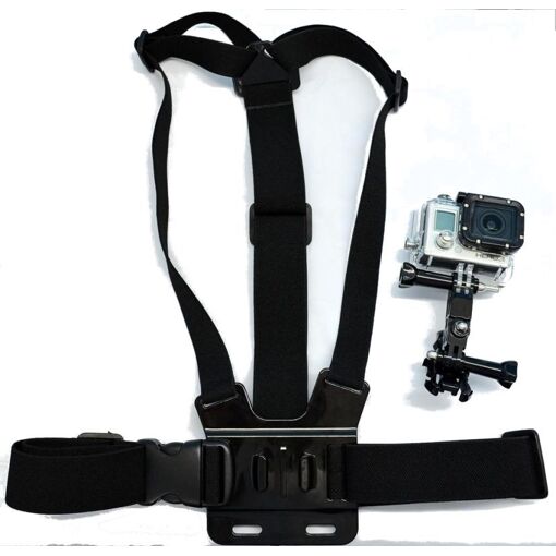 Ceinture de poitrine Navitech pour GoPro Hero 4/Hero4 Noir/Hero4 Argent