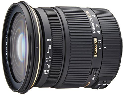 Sigma EX Zoom Lens - 17-50mm f/2.8 DC OS HSM - Canon EF