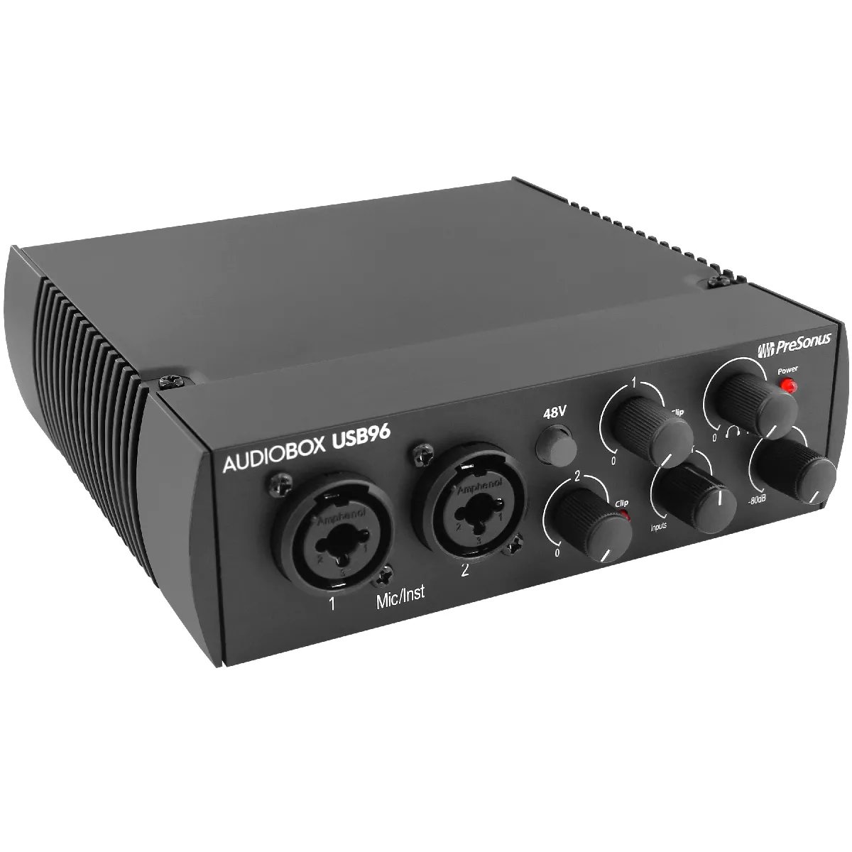 PreSonus AudioBox USB 96K - Audio Interface - 25th Anniversary - 16/24-bit - 96 kHz - AudioBox Series