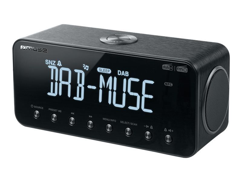 NEW-ONE Muse M-196 DBT Alarm Clock Radio