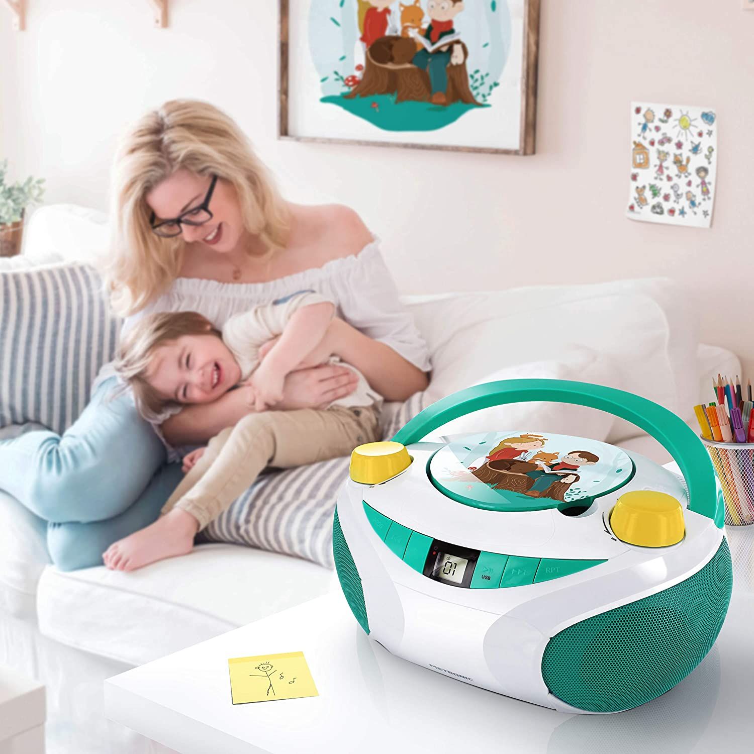 Metronic Little Stories Mini Hi-Fi Chain Radio CD Player