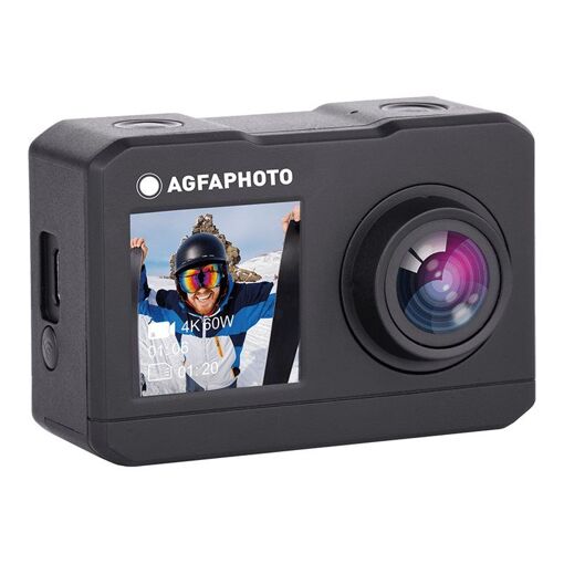 Caméra de poche AgfaPhoto Realimove AC7000 - 4K et 30 images par seconde - 16,0 MP - Wi-Fi