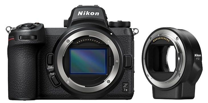 Nikon Z7 II Full-Frame Hybrid Camera with FTZ Mount Adapter