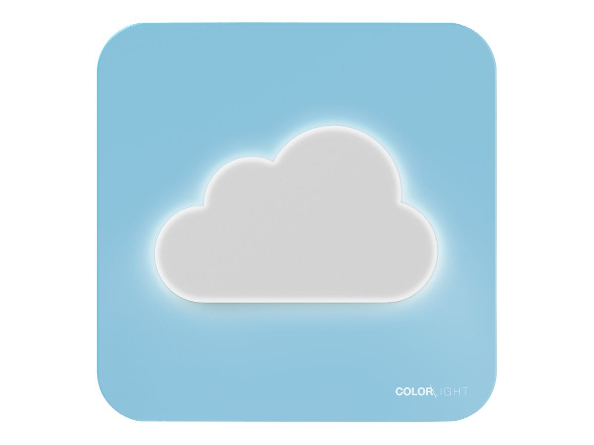 BigBen Neon Cloud - Wireless Speaker - Mobile Use - Bluetooth - 3W