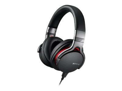 Sony MDR-1ADAC Headphones - Wired Over-Ear Headphones - Black