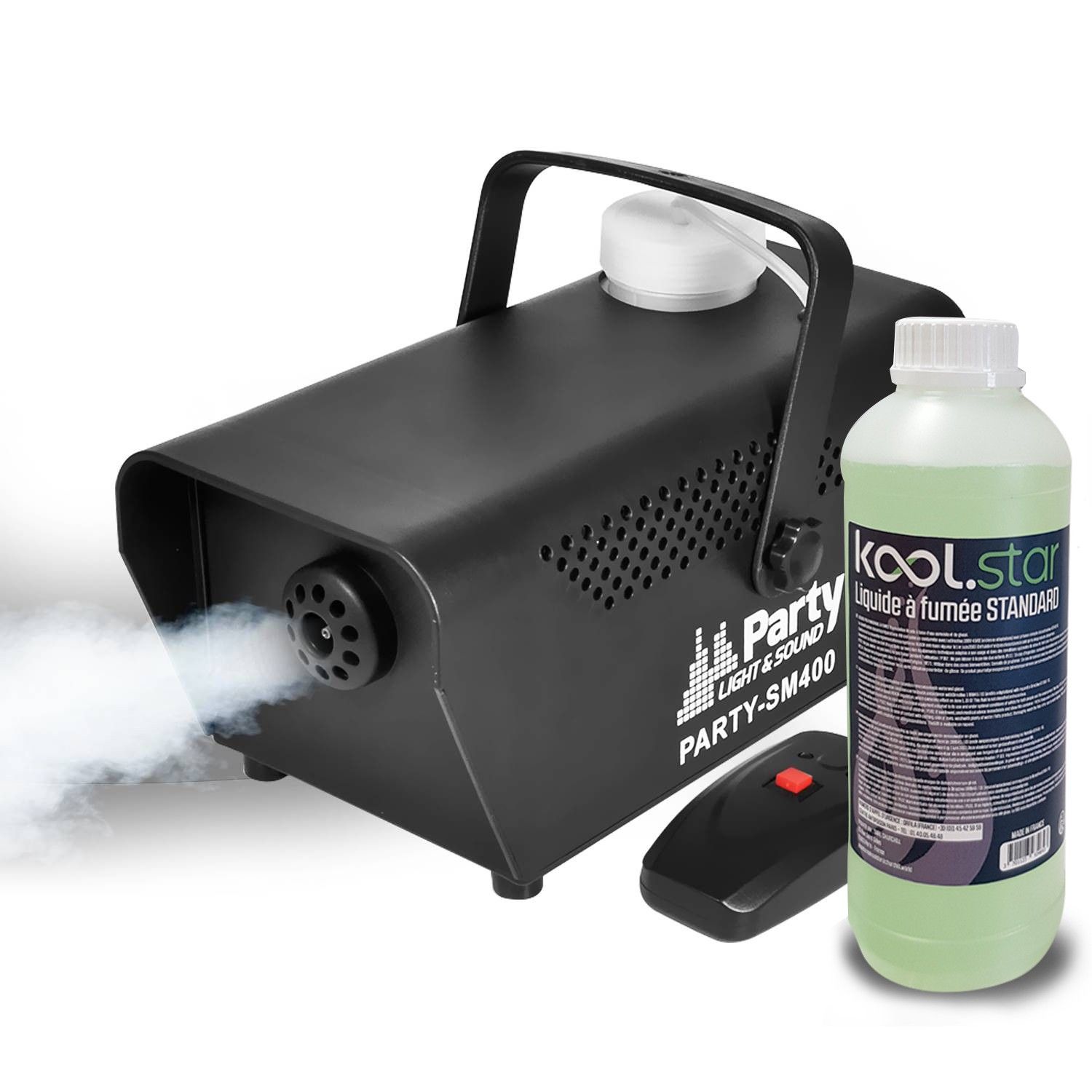 Machine à fumée Koolstar PARTY-SM400 - 400W avec liquide anti-trace Koolstar