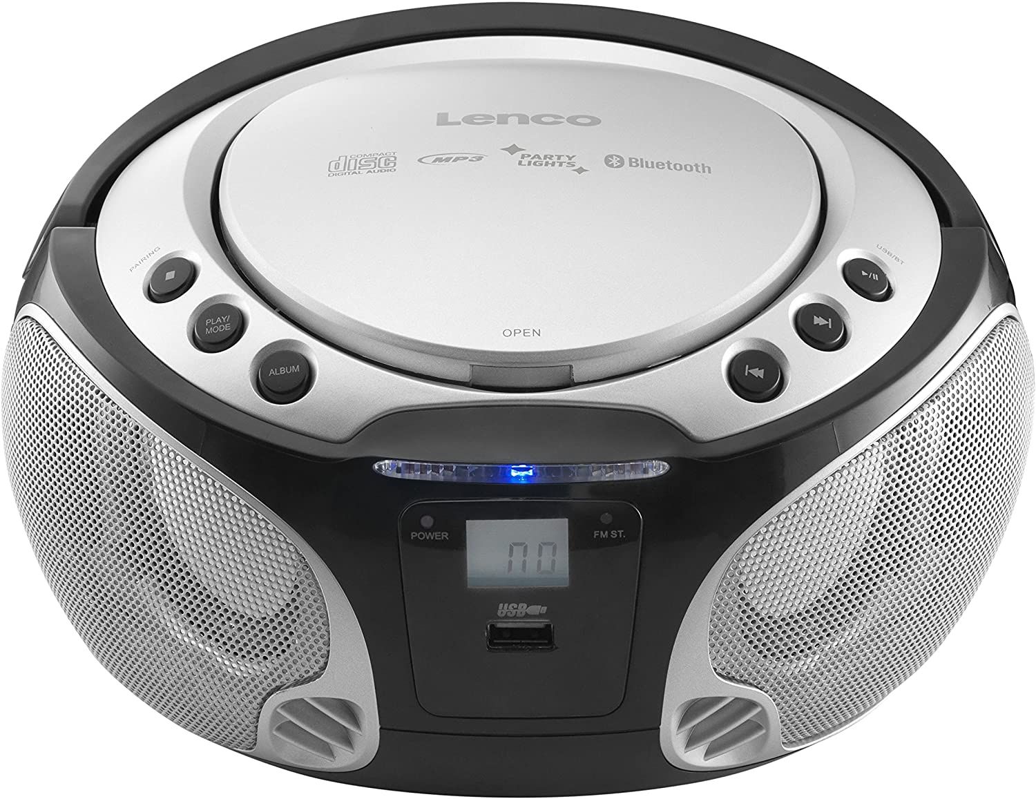 Lenco SCD-550 Mini Hi-Fi Stereo Radio CD Bluetooth USB