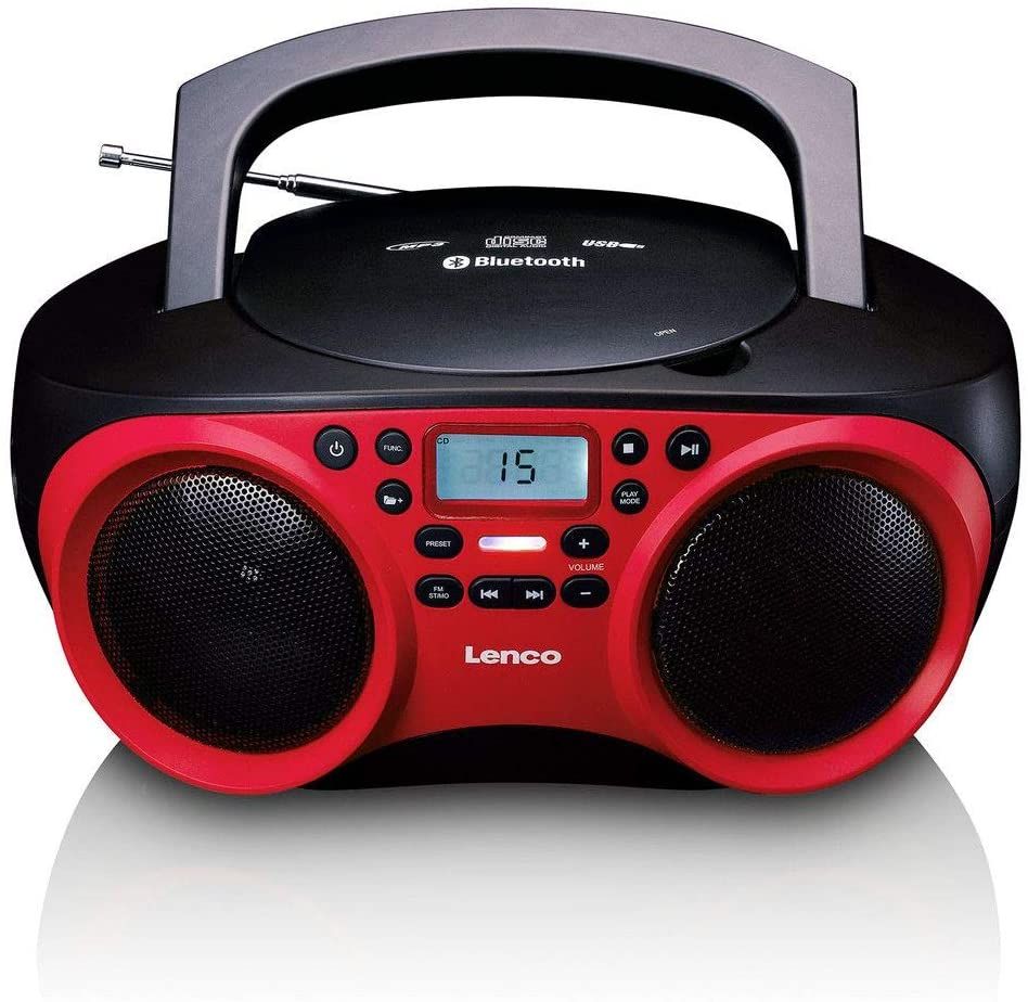 Lenco Mini Hi-Fi Stereo CD Player with Bluetooth