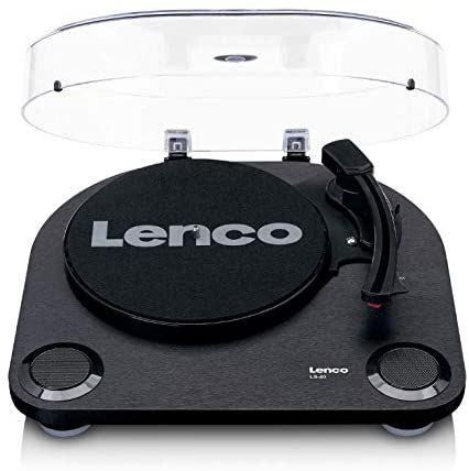 Lenco Vinyl Turntable 33,45 RPM Black