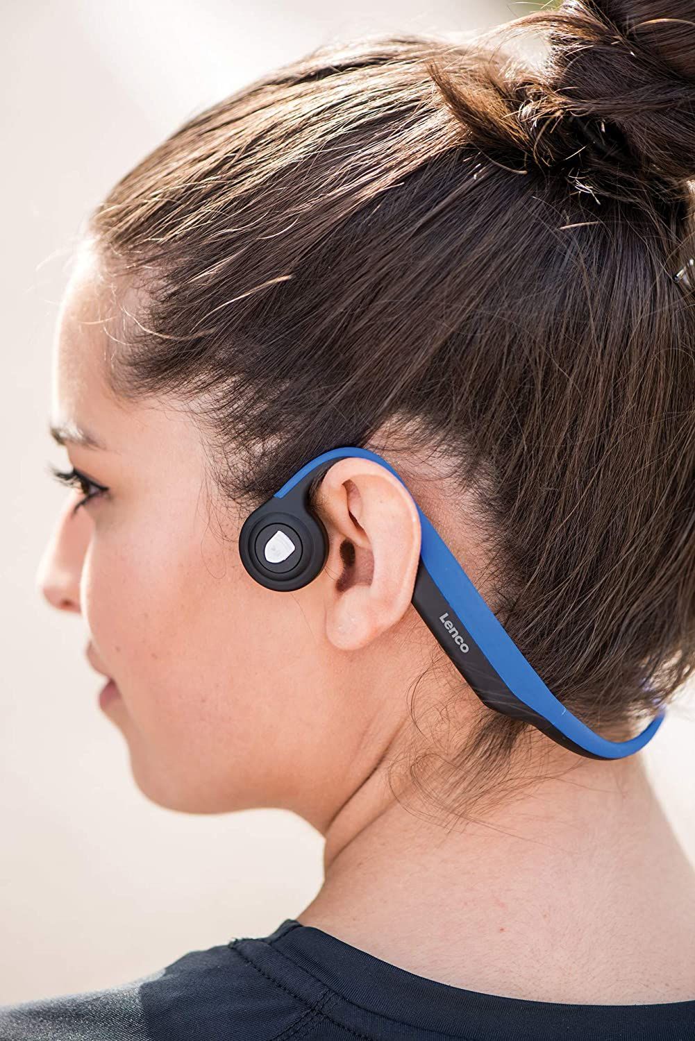 Lenco Wireless Bluetooth Headset (Blue)