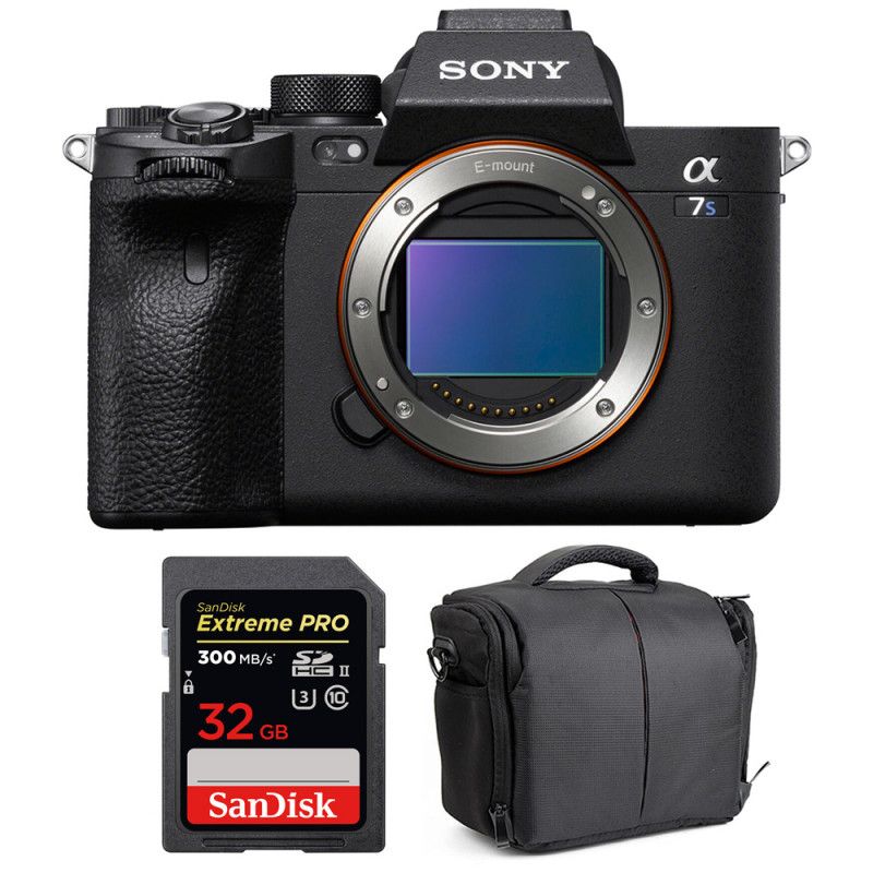 Sony Alpha a7S III Nu + SanDisk 32GB Extreme PRO UHS-II SDXC 300 MB/s + Maleta Garantía 2 Años
