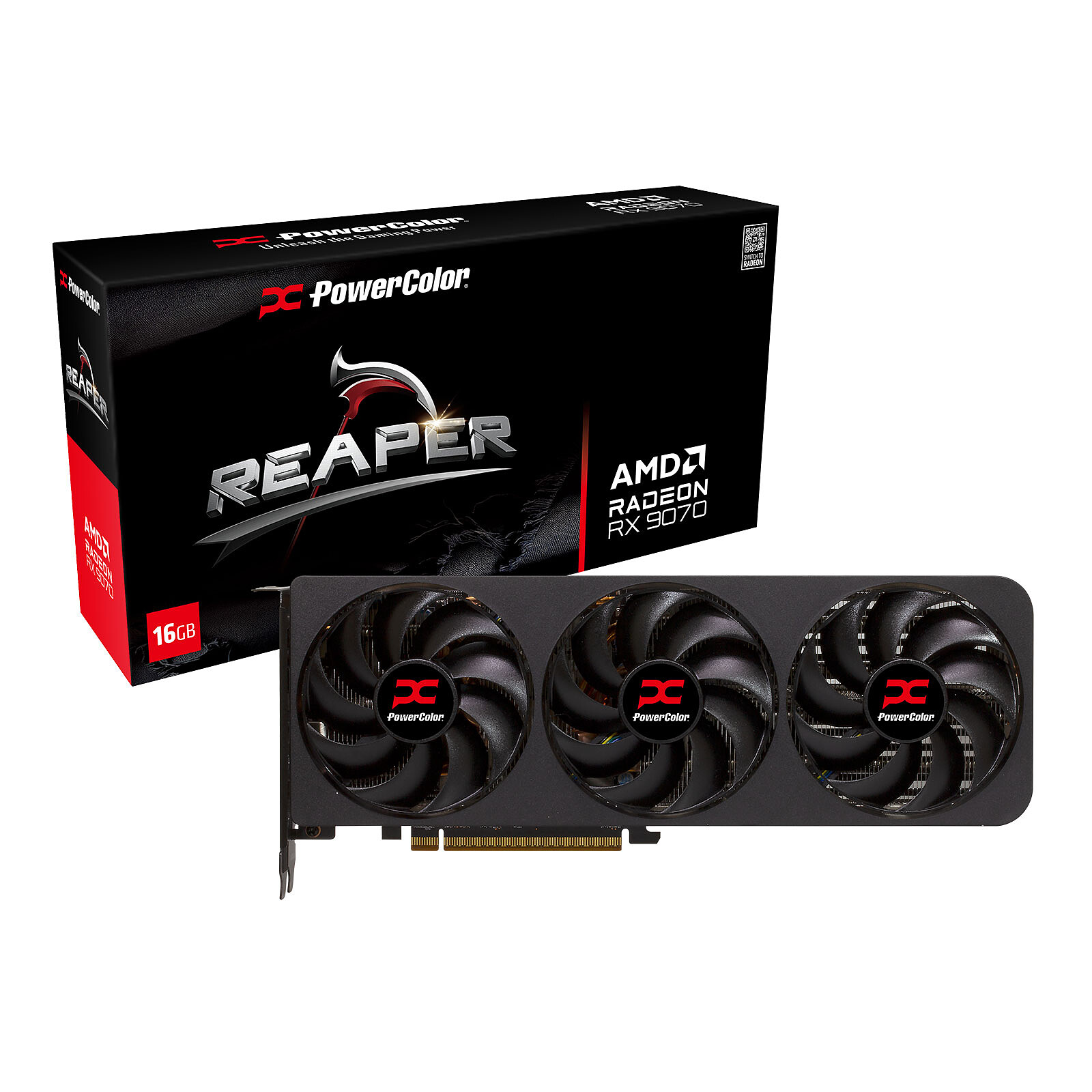 PowerColor AMD Radeon RX 9070 16GB Reaper