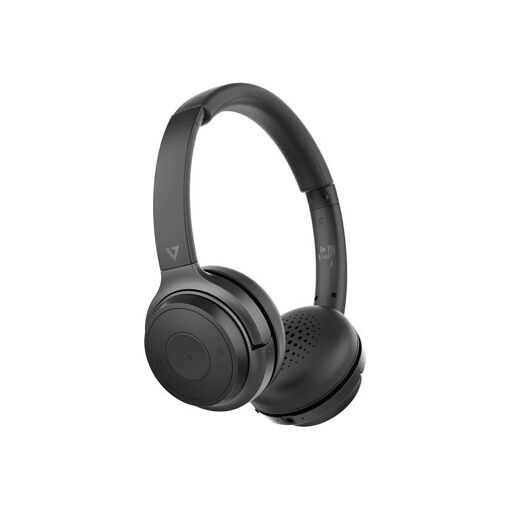 Auriculares V7 HB600S Bluetooth Inalámbricos para Orejas - Gris Negro