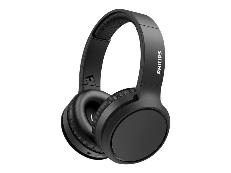 Philips TAH5205BK Wireless Bluetooth Headphones with Microphone - Black