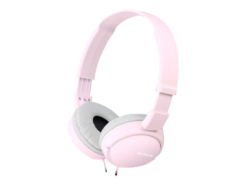 Sony MDR-ZX110 Headphones - Over-Ear Wired Earphones - Pink