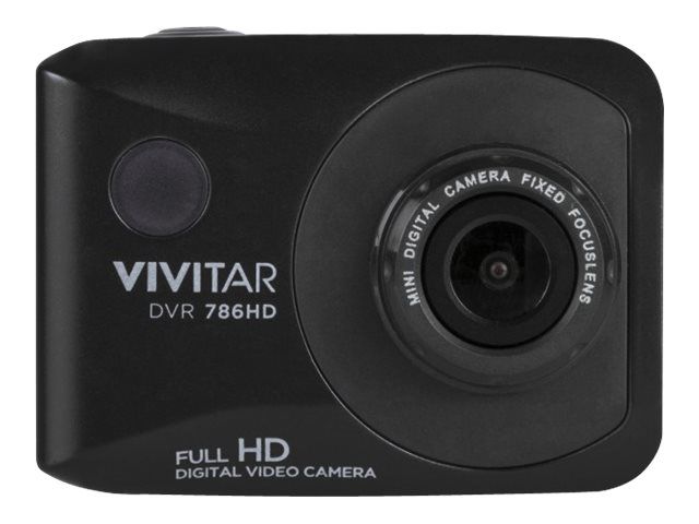 Vivitar DVR 786HD Pocket Camera - 1080p/30fps - 12MP - Waterproof to 10m - Black