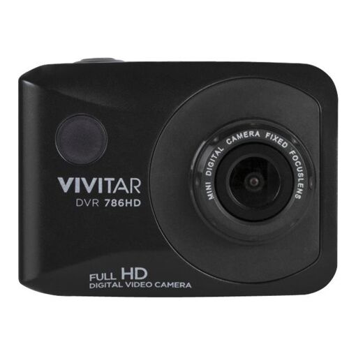 Vivitar DVR 786HD Pocket Camera - 1080p/30fps - 12MP - Waterproof to 10m - Black