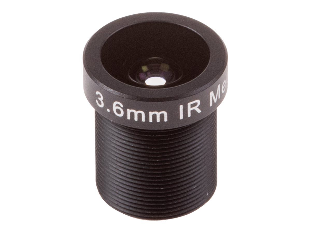 Axis Communications M12 Mounting Lens 3.6mm f/1.8 (Pack of 10) for AXIS P3925-LRE, P3925-LRE M12, P3925-R, P3935-LR