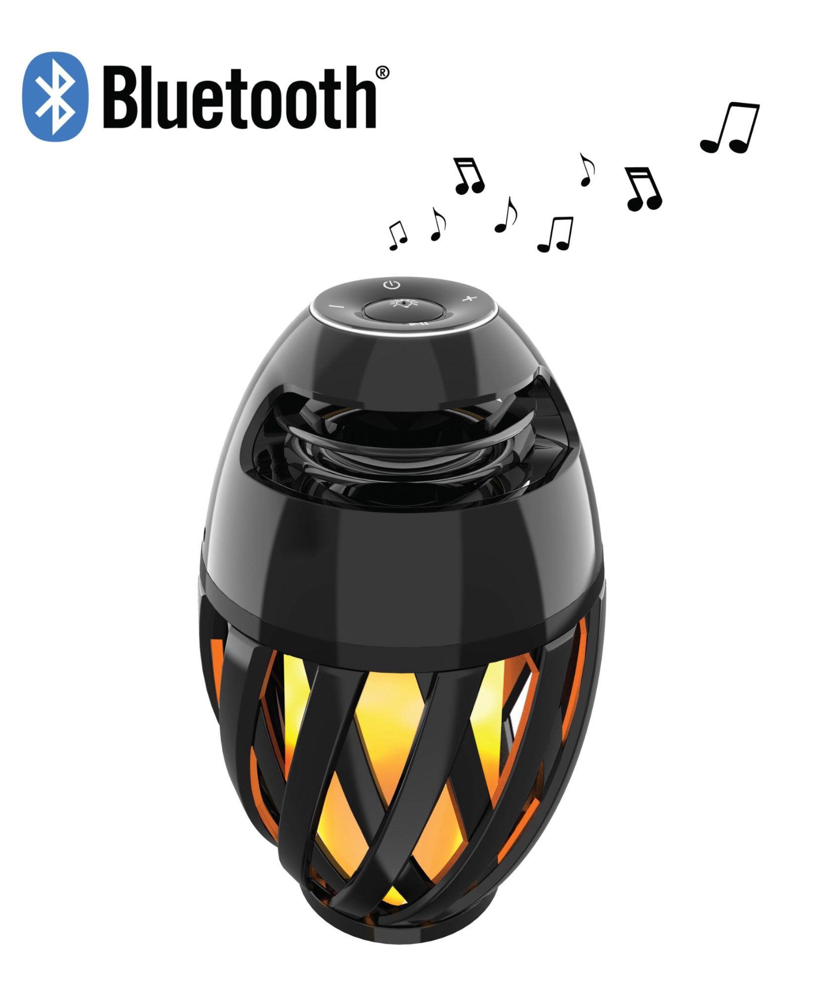 Altavoz Bluetooth® con llama LED de Lexibook