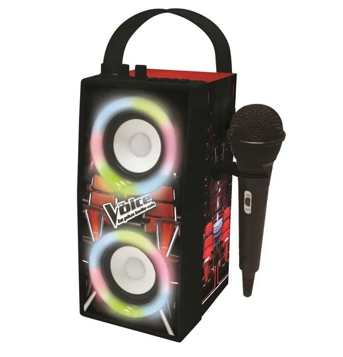 Lexibook Light Up Bluetooth Speaker with Microphone