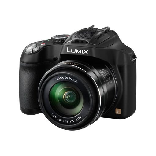 Panasonic Lumix DMC-FZ72 Digital Camera - 16.1MP - 60x Optical Zoom - Black