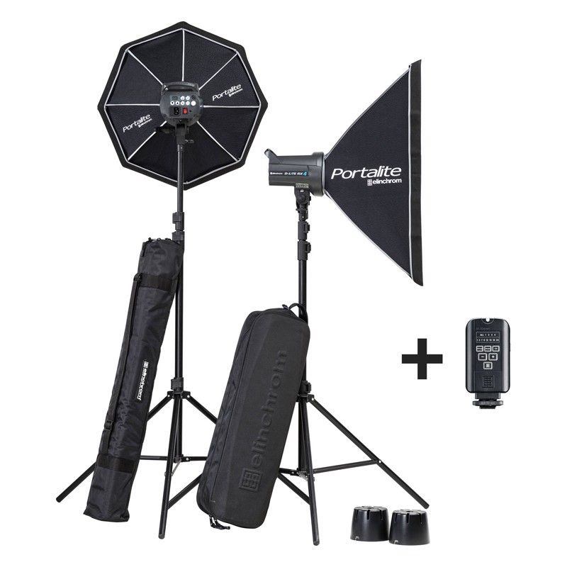 Elinchrom DLITE RX 4 Softbox To Go Lighting Kit