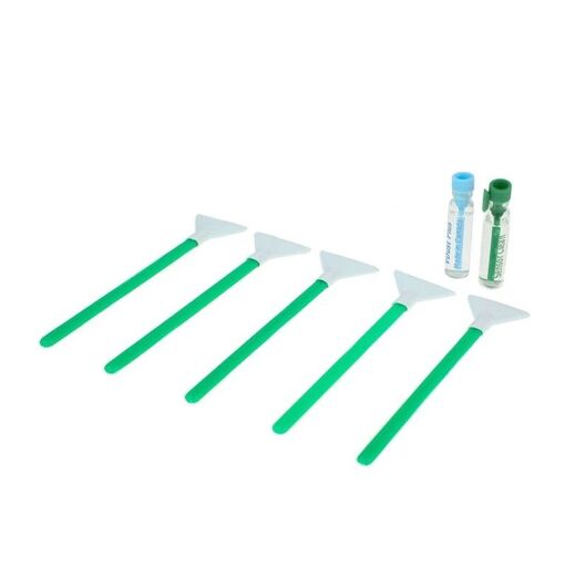 Kit de limpieza dual para sensor Visible Dust (5 espátulas 1.0X Full Frame + botellas de 1 ml)