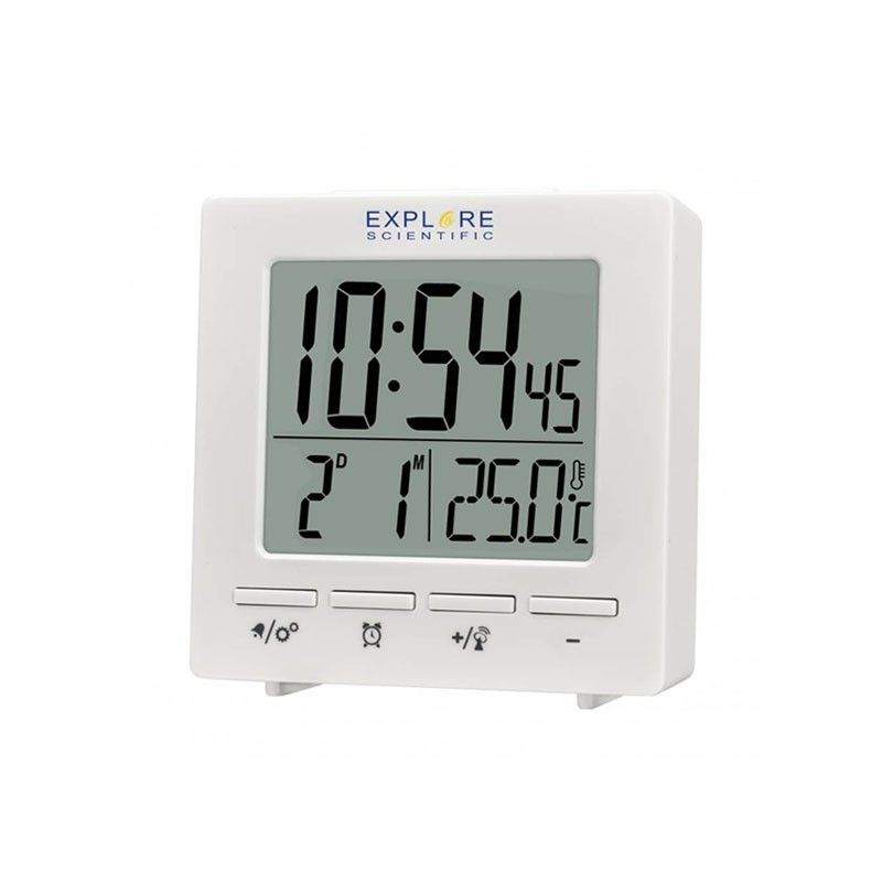 Reloj proyector Bresser mini blanco